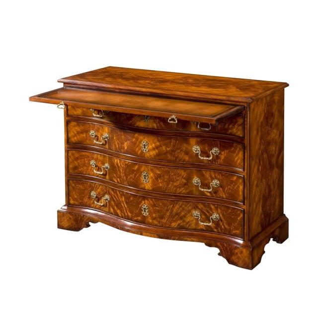 Not Yet Made - Made To Order Georgian Mahogany Chest of Drawers For Sale - Image 5 of 6