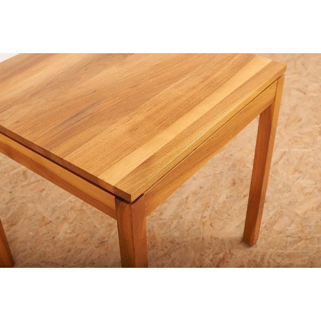 Table in Walnut from Massive Zingg-Lamprecht, 1970s For Sale - Image 6 of 10