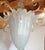 White White Murano Glass Neoclassical Lantern 1960s For Sale - Image 8 of 11