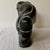 Inuit Soapstone Carving by Lucassie Amm – Signed - Kneeling Inuk Figure For Sale - Image 11 of 18