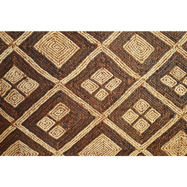 Kuba Grass Textile Pillow For Sale - Image 4 of 5