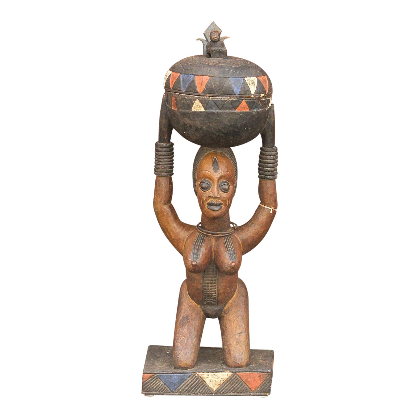 Antique African Fertility Statue Chairish