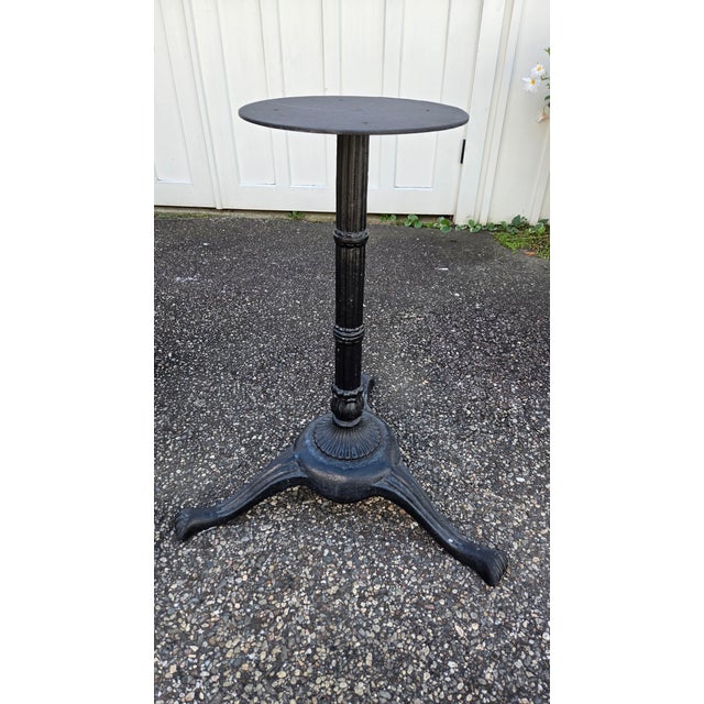 Late 20th Century Neoclassical Revival Cast-Iron Tripod Table Base For Sale - Image 14 of 17