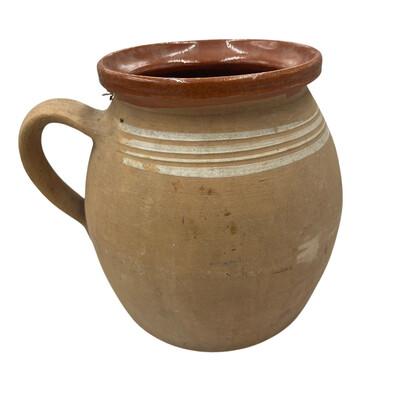 Farmhouse Antique Hungarian Folk Art Pottery For Sale - Image 3 of 5