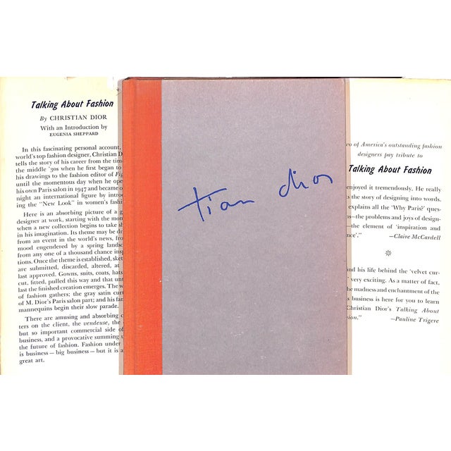 DIOR, Christian [112] pp. G.P. Putnam's Sons 1954 7 5/8" x 5 3/8" Published seven years after Dior’s New Look...