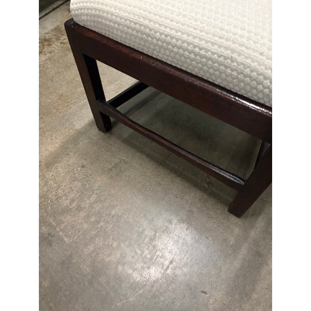 Early 18th Century Country English Chair in Mahogany with the patina of a period finish. The chair was recently...