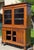Venetian Charles X Bookcase in Walnut, with Shutter Doors, 19th Century, 1830 For Sale - Image 9 of 13