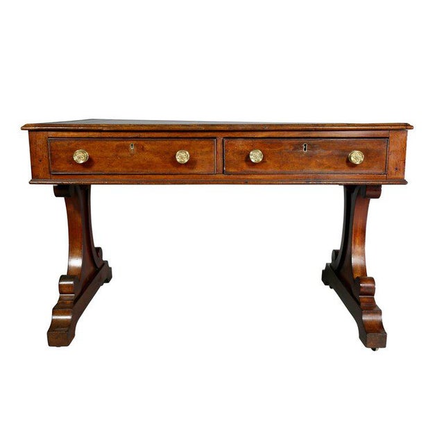 William IV Mahogany Writing Table For Sale - Image 10 of 12