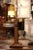 Mid-Century French Leather Faux Book Table Lamp With Shade For Sale In Dallas - Image 6 of 10