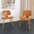 Mid-Century Modern Birch Ply DCW Chairs by Eames for Herman Miller For Sale - Image 3 of 8