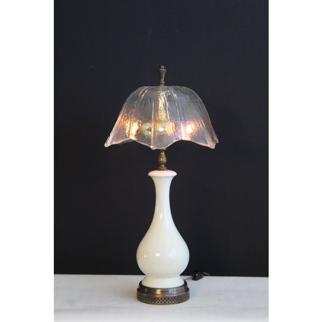 Early 20th Century East Lake Style Wedgwood Style Lamp For Sale - Image 9 of 12