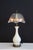 Early 20th Century East Lake Style Wedgwood Style Lamp For Sale - Image 9 of 12