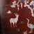 Wood Vintage Rosewood Square Tray With Drawers & Mother-of-Pearl Deer & Crane Inlay For Sale - Image 7 of 10
