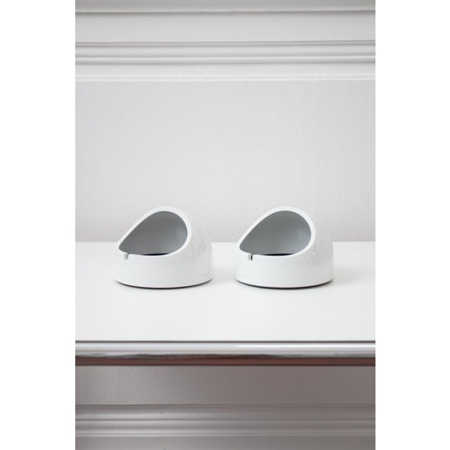 Black Nautical Ashtrays by Cini & Nils for Opi Milano, 1970s, Set of 2 For Sale - Image 8 of 14