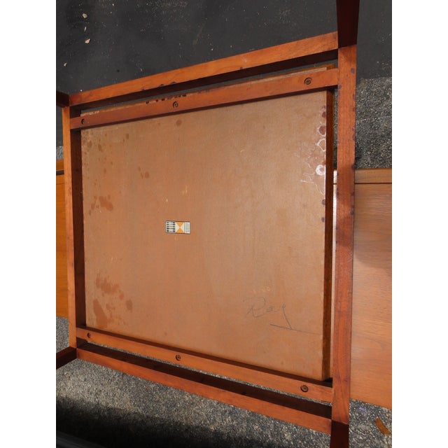 Brown Knoll Mid Century Modern Pair of Large Side End Tables 6600 For Sale - Image 8 of 18