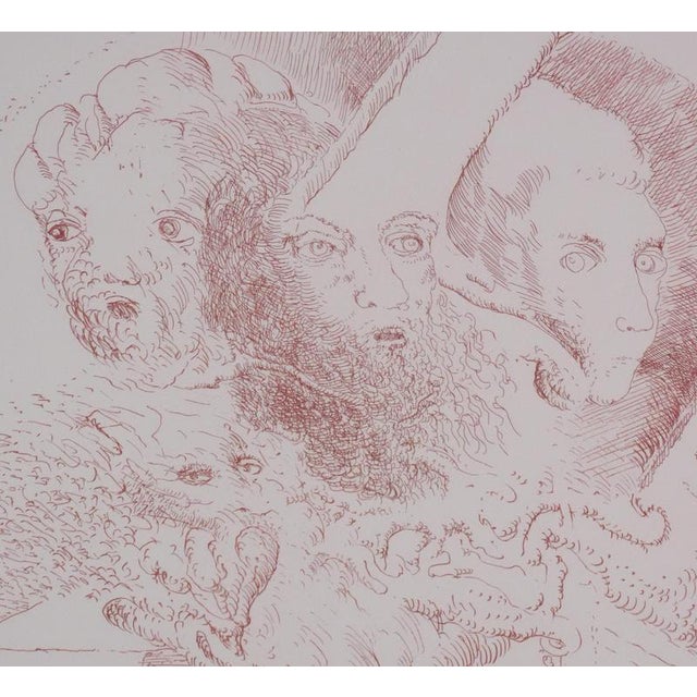 Popovic Ljuba, And the Major of Immensity, Engraving For Sale - Image 7 of 10