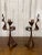 Copper Modernist Triangular Copper Candlesticks For Sale - Image 8 of 12
