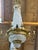 Bronze Mid20C Artisan Louis XVI Gold Bronze Crystal Chandelier-1 Pc For Sale - Image 8 of 18