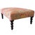 1990s Vintage George Smith Bench Ottoman in Bohemian Mosaic Tapestry, 1999 For Sale - Image 5 of 16
