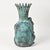 Vintage Prince Frog Outdoor Planter Statue Copper Alloy With Patina For Sale - Image 11 of 18