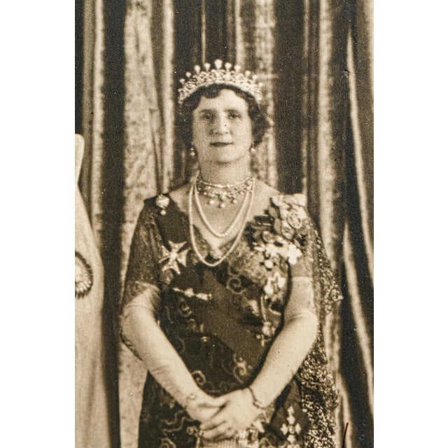Rare Signed Presentation Photograph Portrait Viceroy of India Antique Leather Frame Home Decor Collectible For Sale - Image 9 of 11