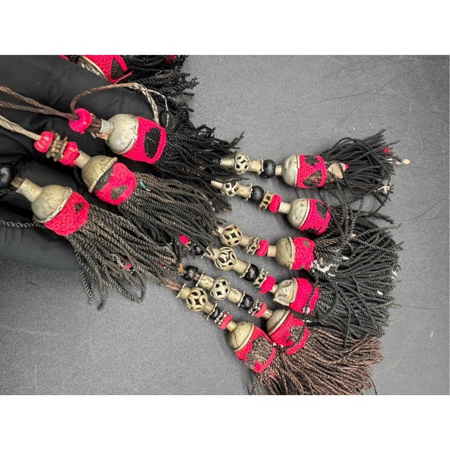 Antique Uzbek “Sequsha” Tassel, 19th C Uzbekistan For Sale - Image 13 of 15