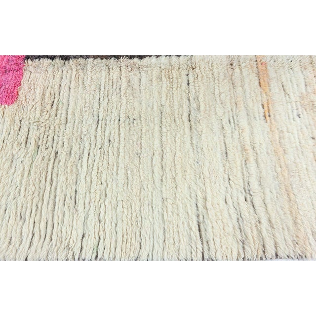 Modern Moroccan Abstract Wool Rug by Doris Leslie Blau For Sale In New York - Image 6 of 9