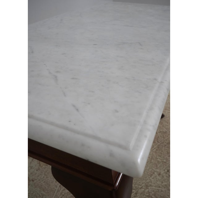 Stickley Colonial Williamsburg Cw-208 Marble Top Palace Server For Sale - Image 10 of 13