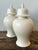 Vintage Glazed Ceramic Lidded Urns - A Pair For Sale In West Palm - Image 6 of 12