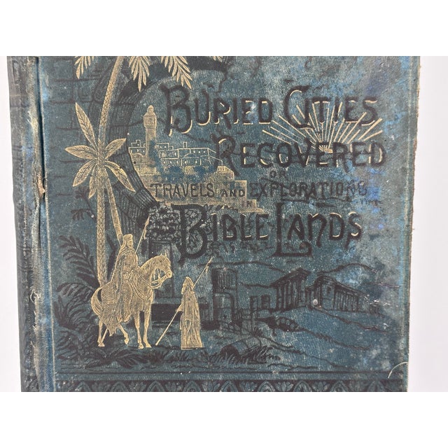 Antiquarian Book on Archaeological Ruins of the Holy Land & Egypt for your consideration. The book measures approx. 9...