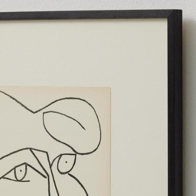 Françoise Gilot, Portrait of a Woman, 1951, Lithograph, Framed For Sale - Image 13 of 18