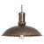 Metal Large Kavaljer Iron Oxide Hanging Lamp by Sabina Grubbeson for Konsthantverk For Sale - Image 7 of 7