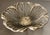 Late 20th-Century Moulded Cast Brass Reticulated Hibiscus-Petal Shaped Decorative Bowl For Sale - Image 11 of 16