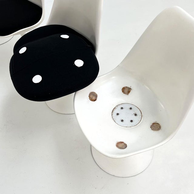 Swivel Tulip Chair by Eero Saarinen for Knoll, 1960s, Set of 4 For Sale - Image 12 of 15