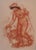Red After Auguste Renoir, Nude, Shepherd and Lamb, 1955, Lithograph For Sale - Image 8 of 8