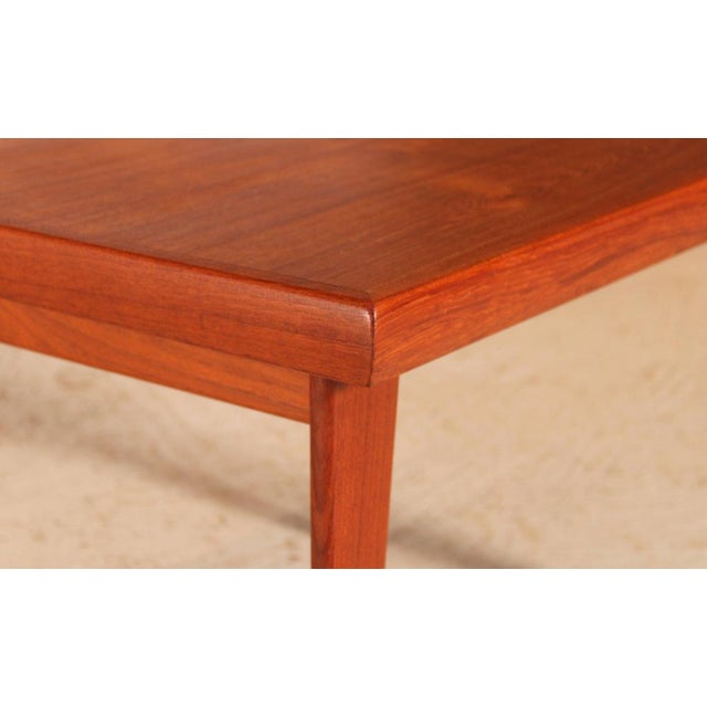 1960s Mid-Century Danish Side Table with Folding Legs from Trioh, 1960s For Sale - Image 5 of 14