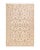 Ivory Eclectic, One-of-a-Kind Hand-Knotted Area Rug in Ivory, 4' 2" x 6' 3" For Sale - Image 8 of 8