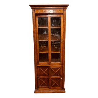 English Classical Display Bookcase For Sale