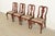 Henkel Harris Queen Anne Solid Cherry Wood Dining Chairs, Set of Four For Sale - Image 14 of 14