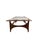 Lane Furniture Vintage Mid Century Modern Walnut and Glass Coffee Table by Lane Furniture For Sale - Image 4 of 9