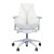 Herman Miller Sayl White Ergonomic Office Chair With Adjustable Armrests For Sale