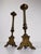 Italian Baroque Style Church Candlesticks in Gilt Bronze, Set of 2 For Sale - Image 16 of 17