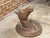 Brown English Victorian 19th Century Terracotta Horse Head with Greek Key Frieze For Sale - Image 8 of 9