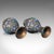 Metal Pair of Vintage Baluster Form Vases, Oriental, Cloisonne, Posy Urn, Circa 1960 For Sale - Image 7 of 10