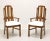 Broyhill Premier Mid 20th Century Oak Brutalist Style Dining Armchairs - Pair For Sale - Image 11 of 11