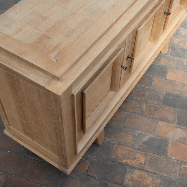 Wood Mid-Century Modern French Sideboard, 1940s For Sale - Image 7 of 8