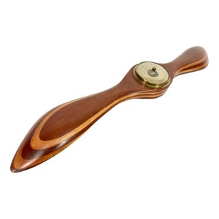 Propeller Barometer, Netherlands, 1940s For Sale