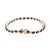 Not Yet Made - Made To Order Retro Tiger’s Eye Tennis Bracelet in Sterling Silver for Her For Sale - Image 5 of 13
