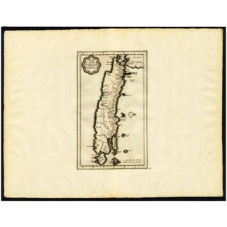 Antique Map of the Island of Java by Van Der Aa, 1725 For Sale