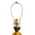 Vintage Neoclassical Crackle Glazed Urn Table Lamps With Medallions - A Pair For Sale - Image 14 of 16